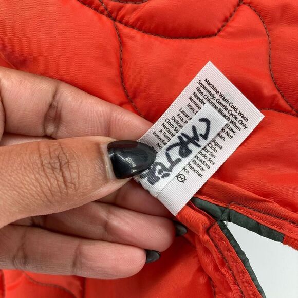 Free Assembly Girl’s Duck Green Lightweight Quilted Full Zip Jacket Medium 7/8 - Picture 13 of 15